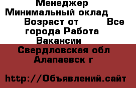 Менеджер › Минимальный оклад ­ 8 000 › Возраст от ­ 18 - Все города Работа » Вакансии   . Свердловская обл.,Алапаевск г.